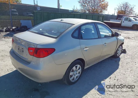 2008 Hyundai Elantra Gls/Se from USA, damaged, VIN KMHDU46D38U404918